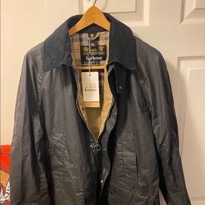 NWT Navy Barbour Ashby